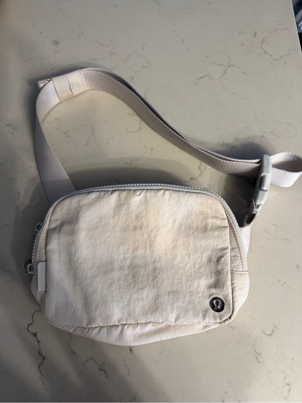 lululemon athletica Cream Crossbody Sling Bag